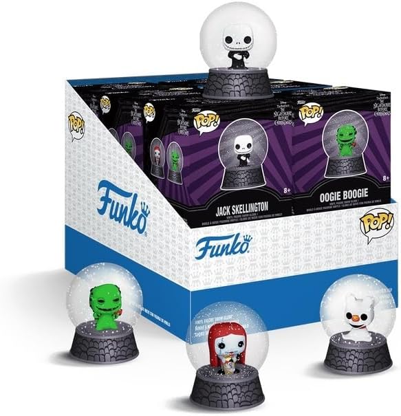 Funko Mini Snow Globes: The Night Before Christmas (One Mini Snow Globe Per Purchase)