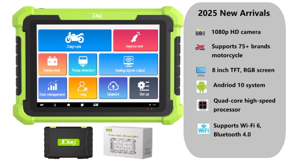 Amazon.com: TopDiag M400 Intelligent Motorcycle Diagnostic Scanner