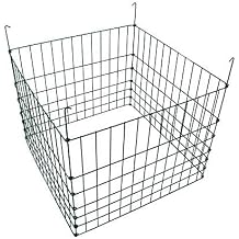 Garden Wire Compost Bin 30x30x24 inches, Green, Garden Bed Fencing