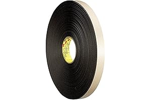 3M 4492 B Black Double Coated Polyethylene Foam Tape