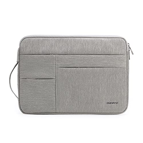 Omnpak PCバッグノートパソコンケース 13インチ MacBook Air M2/M1 2022-2018 / 13 MacBook Pro M2/M1 2022-Late2016 14インチMacBook Pro M1 2021 A2442 12.3” Surface Pro9 8 X 7 6 5 4 / Dell XPS13 手提げカバン 撥水表面耐衝撃性ラップトップバッグUltrabookラップトップ 13-13.5インチ- Macbook Air/Pro PC ノートパソコンバッグ