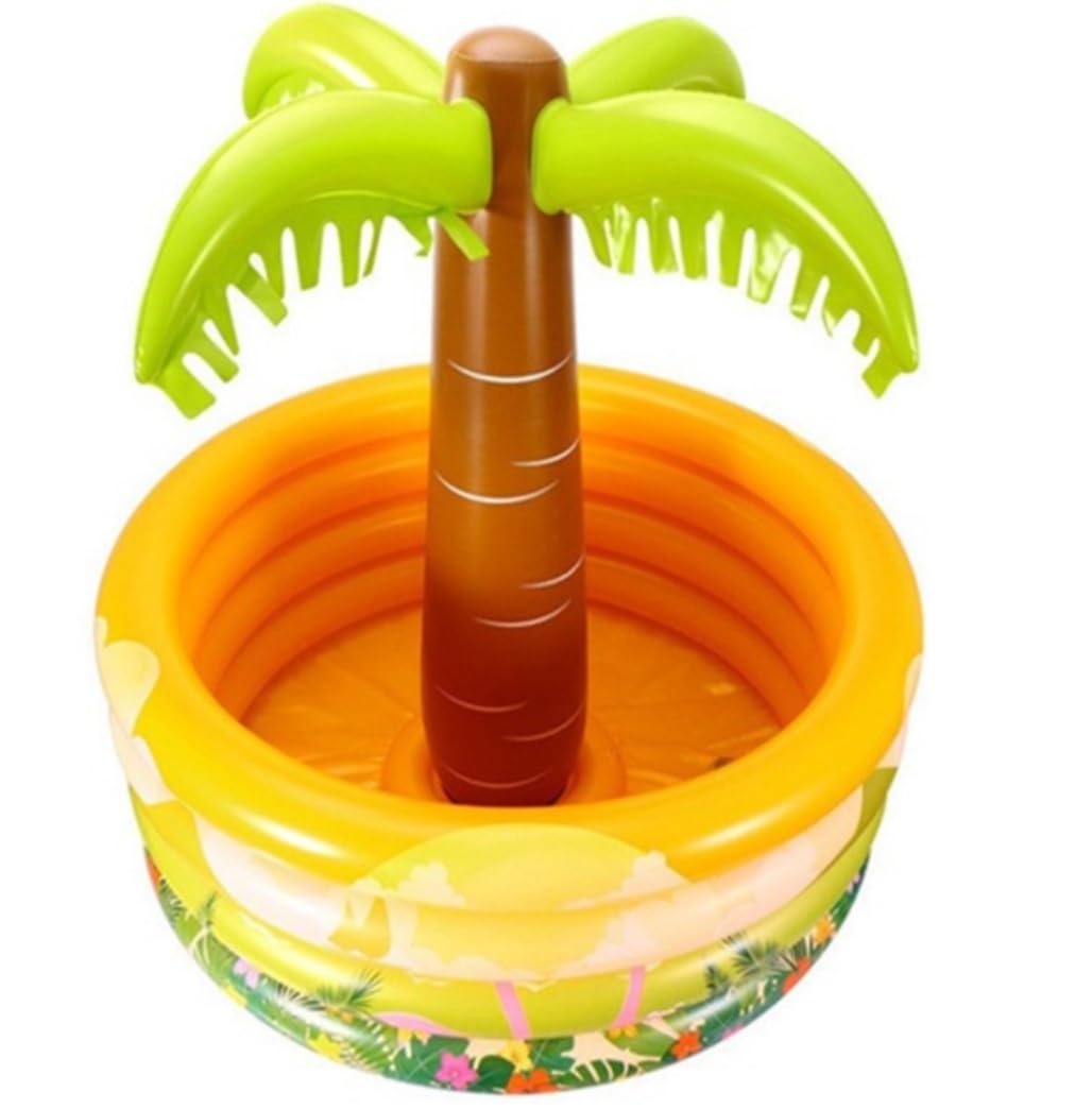 Getränkehalter Pool für Sommer Schwimmender Bartisch, Serviertablett Und Getränkehalter Für Schwimmbad Oder Strandparty, Float Lounge Inflatable Bar Pool