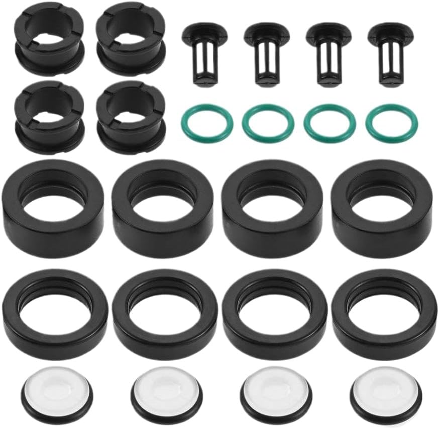 Fuel Injector Repair Service Kit TK340 Compatible With Accord D16Y8 J30A1 F23A1 F23A4 Civic CL 4 Cyl