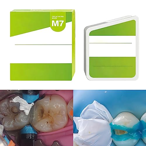 Dental Teflon Matrix Bands White Roll Type Sectional Contoured Matrix Band for Plug Matrices Dentistry Oral Material
