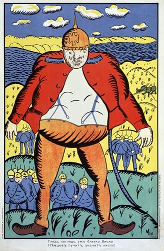 Regardez la Vistule n'est pas loin Malevitch affiche toile portrait 60x90cm