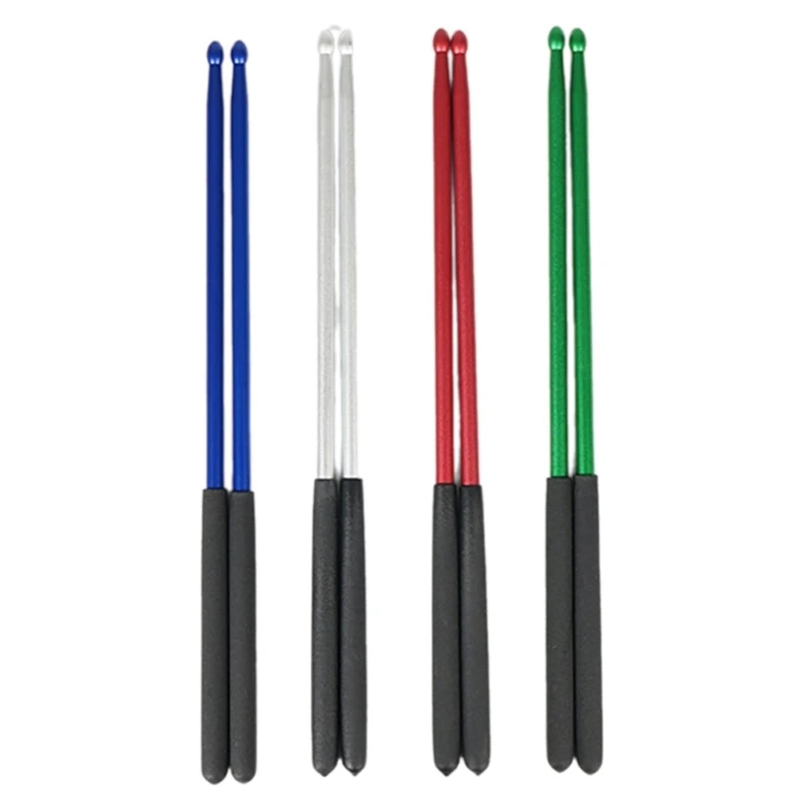 1 Paar einfache praktische Trommel 5A Aluminiumlegierungen Drumsticks Percussions Zubehör Schlagzeuger for Kinder Erwachsene Für Profi(Blue)