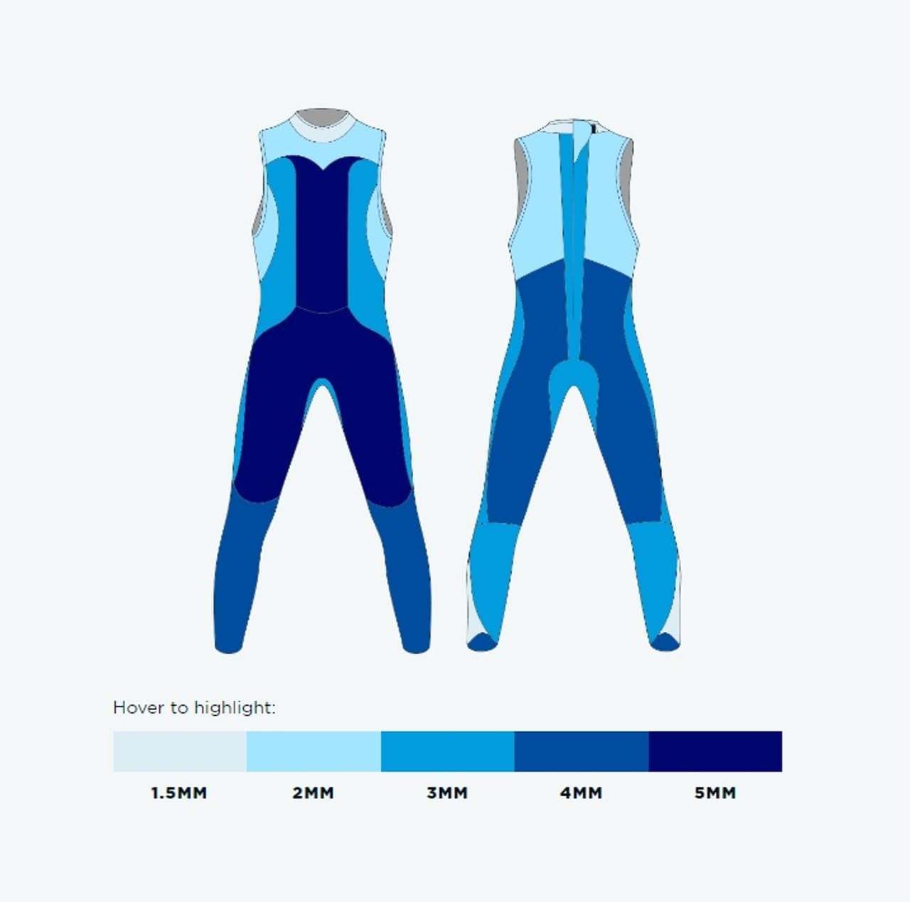 Blue Seventy Women's Reaction Sleeveless Wetsuit (Black, WS, Blue Seventy)