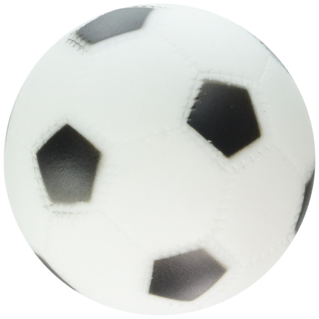 Boss Pet51341 Vinyl Soccer Ball Dog Toy with Squeaker