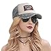 Teanna Trump 2024 Baseball Cap Adult Adjustable Casual Duck Tongue Hat Golf Caps Trucker Hats Gray