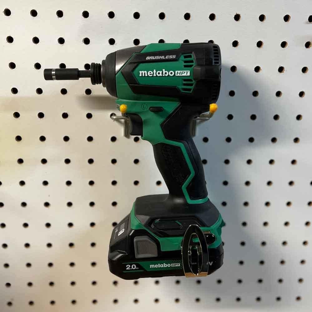 Metabo HPT 18V MultiVolt™ Impact Driver | Tool Only - No Battery | 1,549 in-lbs Torque | Brushless Motor | Compact Size & Weight | Lifetime Tool Warranty | WH18DEXQ4