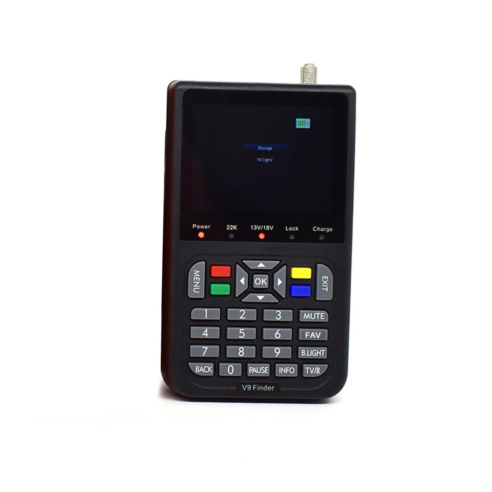 V9 Finder, rilevatore satellitare digitale, LCD, di segnale, misuratore, 3 Localizzatore di segnali