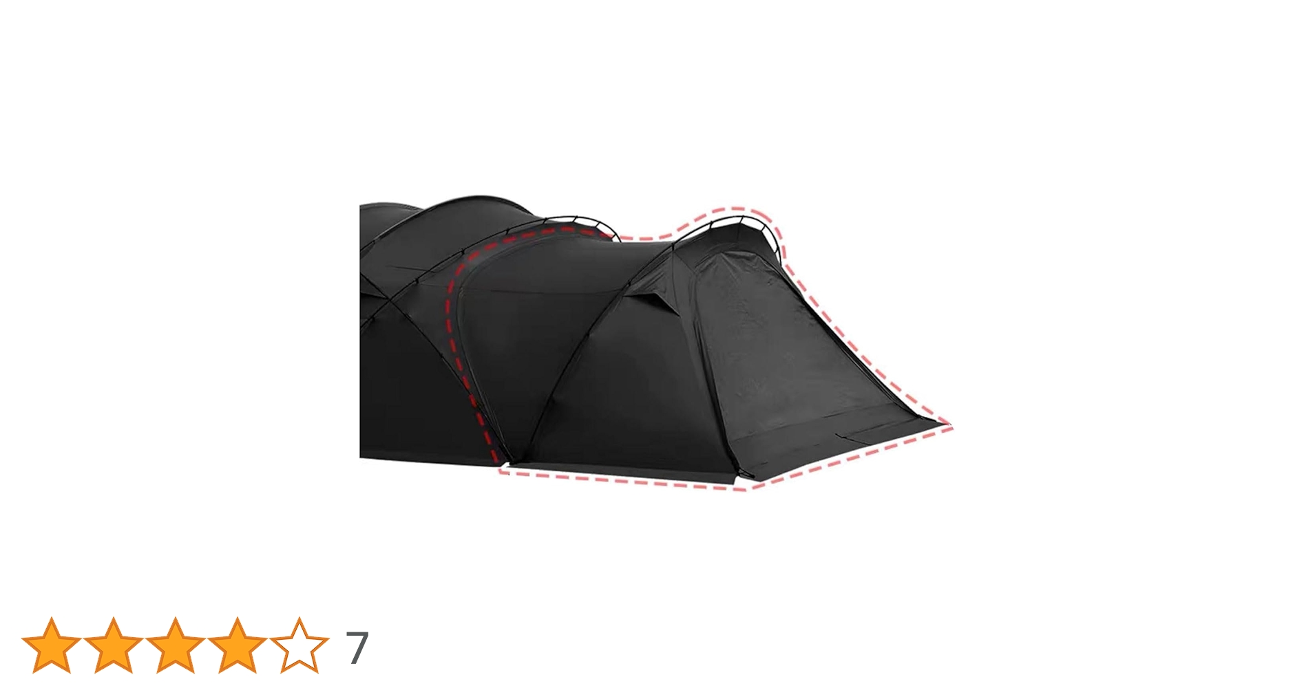 3fulgear beetle16 ベスティビュール　ブラックテント　シェルター 3fulgear beetle16 2.0大型シェルター テント 拡張テント専用