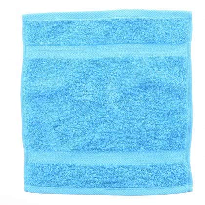 Aztex Turquoise Egyptian Range, 100% Cotton Towels - Face Cloth,