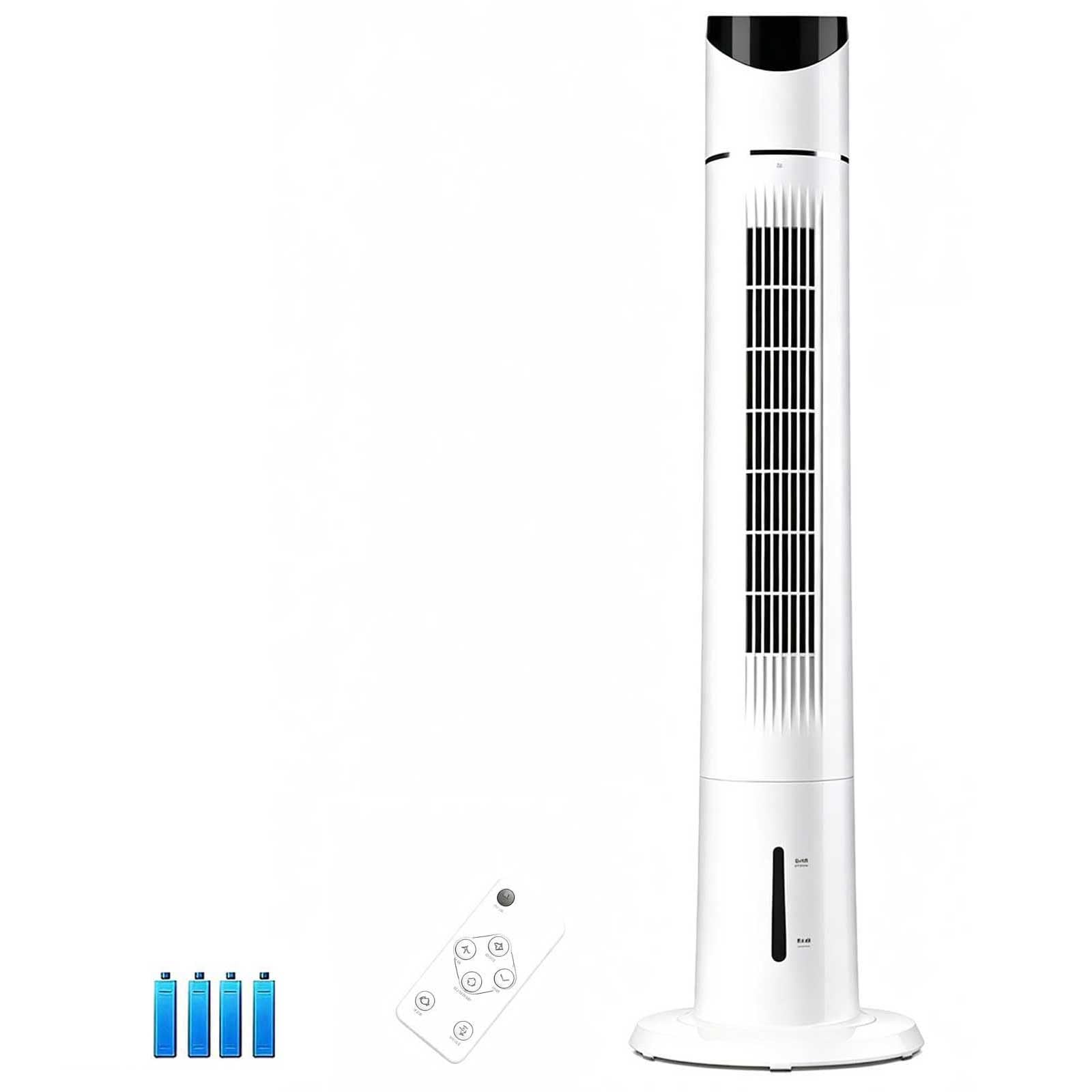 Evaporative Air Cooler with Remote Control, 50W Portable Air Conditioners