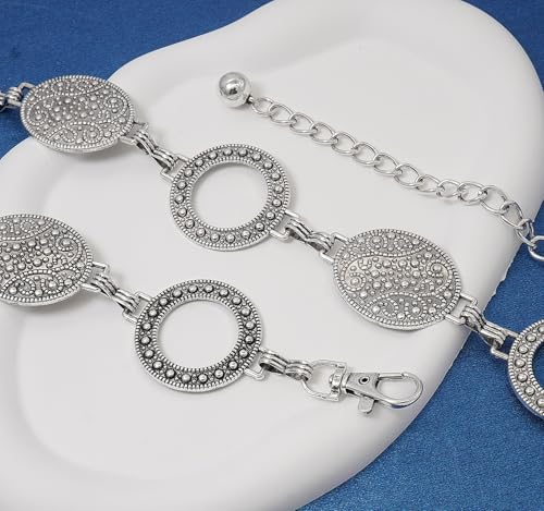 Metal Chain Waist Belt for Women Cowgirl Boho Waist Chain Belt for Dresses3