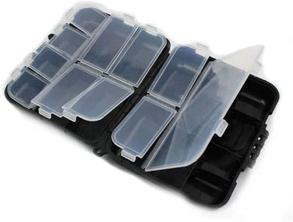 Fishing Tackle Boxes Double-Layer 16-Compartments Fishing Tackle Container Fishing Lure Accessories Box for Floats Rigs - Image 3
