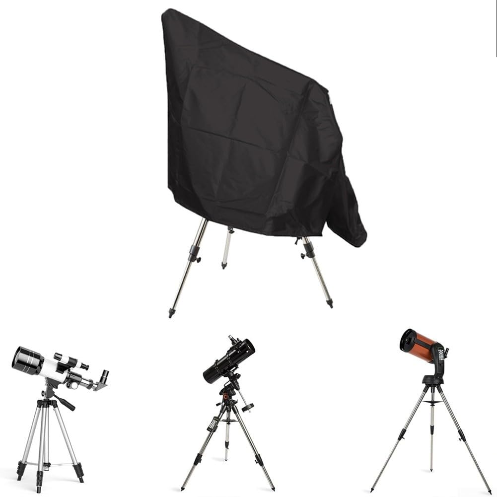Housse de télescope en tissu Oxford 210D – Protection étanche à la poussière avec cordon de serrage réglable (B)