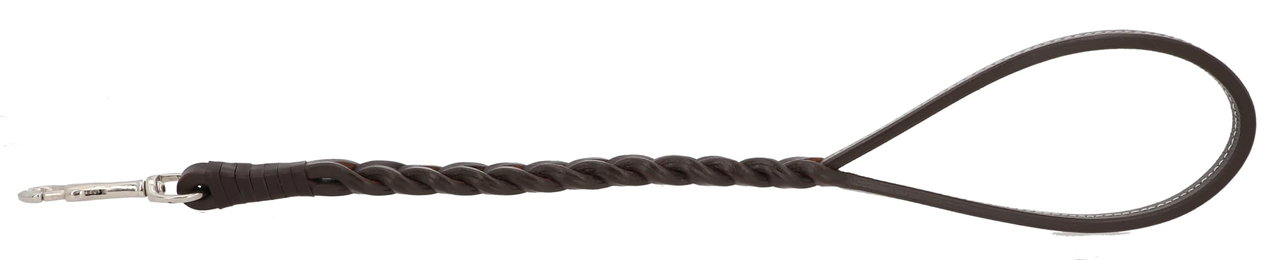 Gusti Leder Guinzaglio in pelle Hartwin – Guinzaglio corto per cani, guinzaglio stradale, guinzaglio per allenamento in pelle marrone