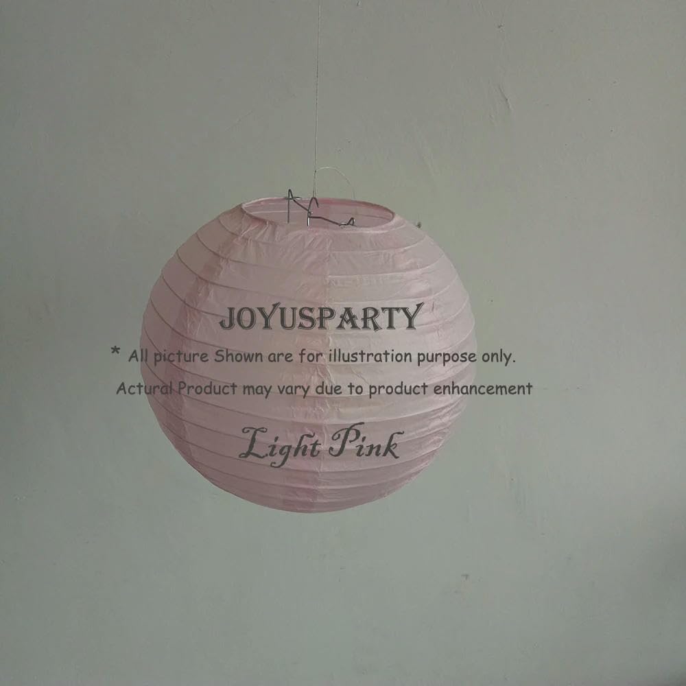 LIUXIN Lot de 20 lanternes en Papier Vertes de Noël avec Boule de lampion Chinoise en Papier Vert foncé, Blanc, Gris, Rose Clair pour décoration de Mariage de Noël