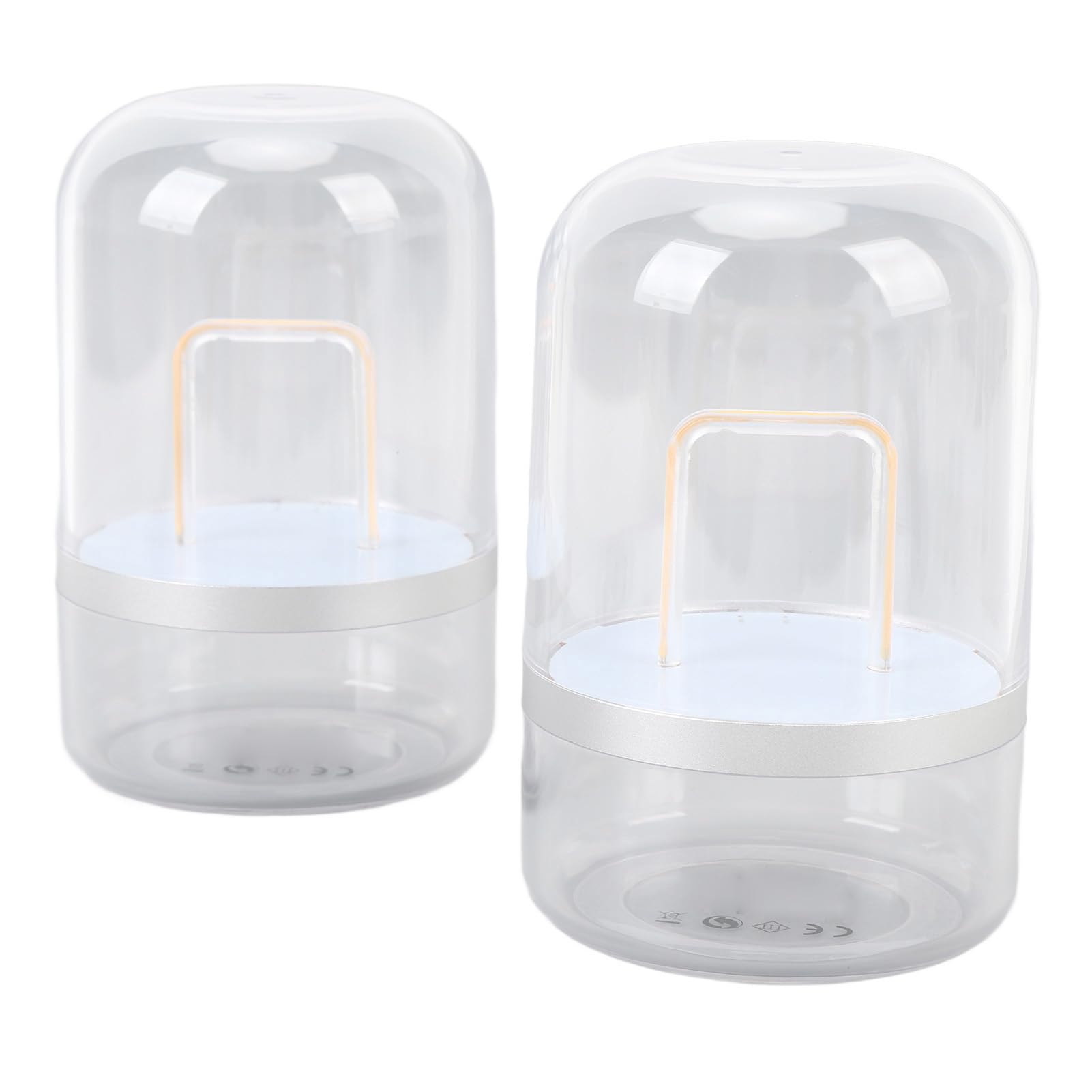 Luz WiFi de Larga Distancia, Lámpara de Noche de Mesa Interactiva para, Elegante par de Luces Nocturnas para Pareja con Control Remoto
