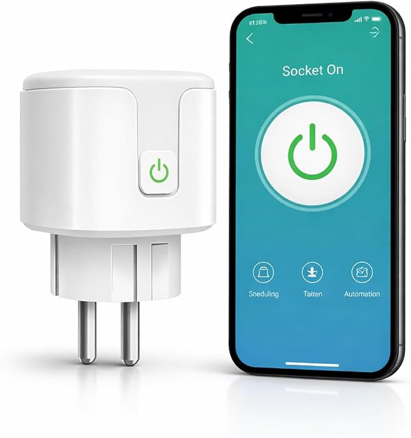 Enchufe Inteligente WiFi 20A Compatible Alexa y Google Home