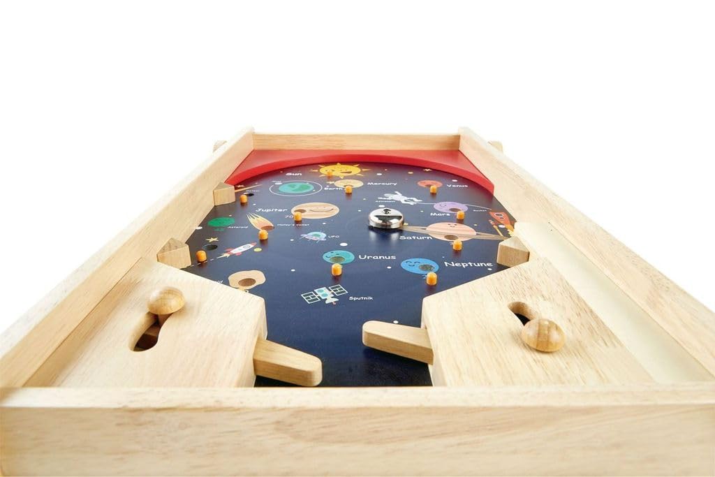 Amazon.com: PINTOY® Solid Wood Tabletop Soccer and Pinball Double