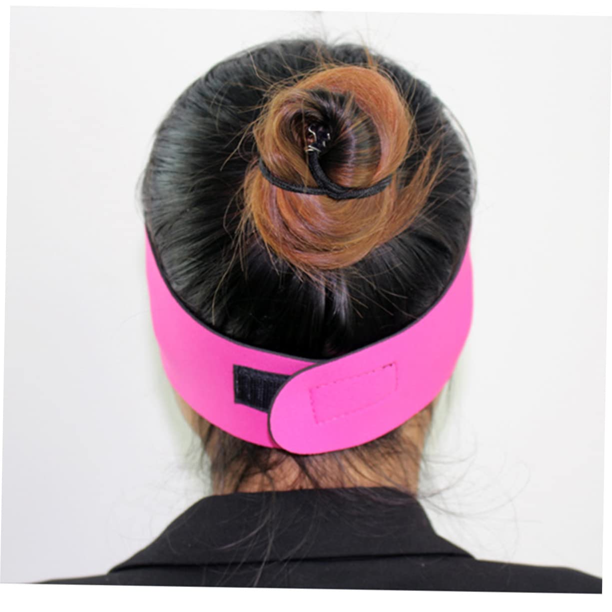 BESPORTBLE 3sets Swim Headband for Kids Adults Neoprene Ear Band Water Protection for Diving Yoga (Rosy Size) 2pcs*3 Random Color