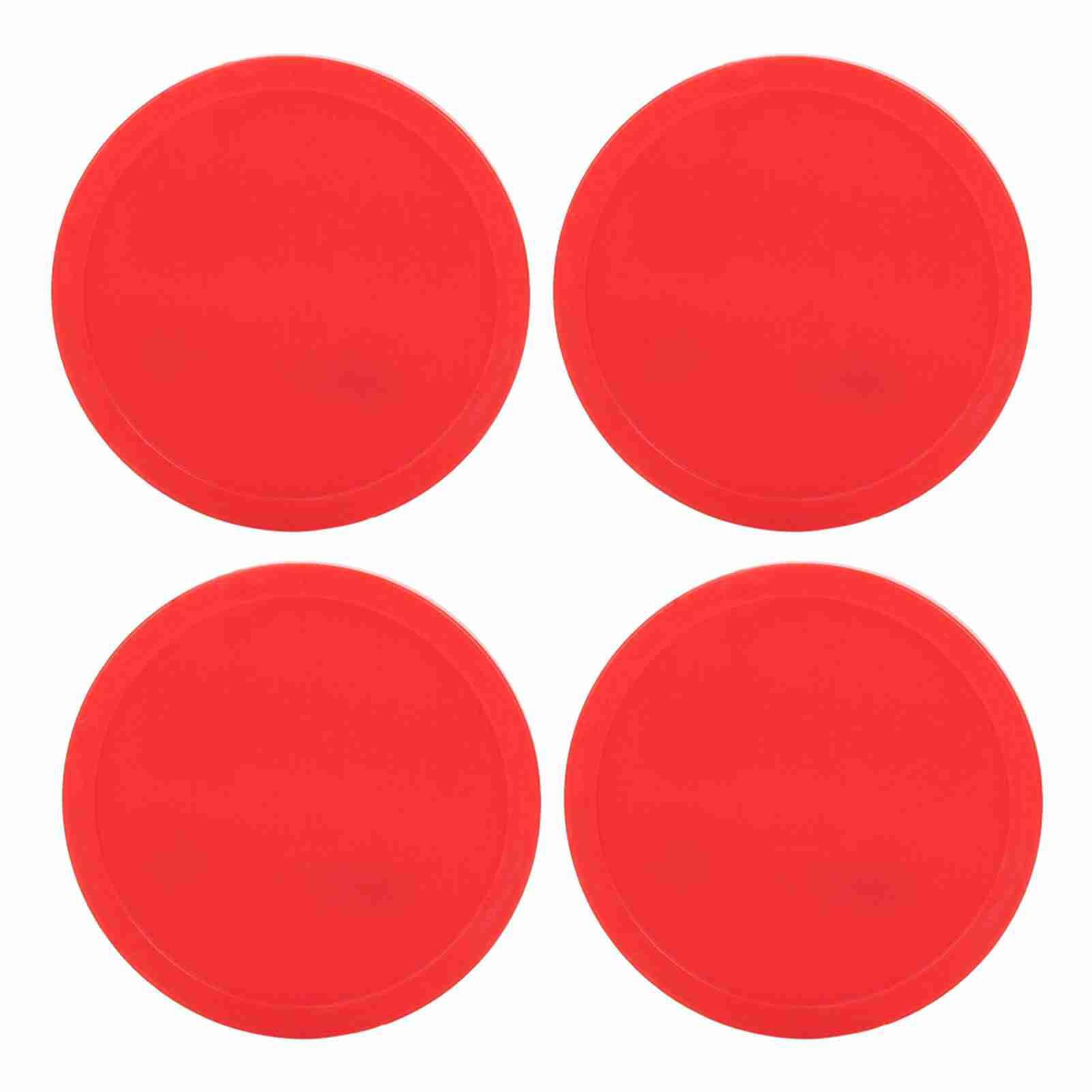 Naroote Dischi da Hockey in Plastica di Alta qualità Accessori di Ricambio Leggeri e di Lunga Durata Giocatori Professionisti per Adulti 4 Pezzi (Medio (75 mm))