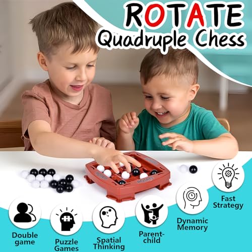 Connect 4 Game for Kids, Connect 4 Spin Square Game, Track Logic Board, Logic Chess Track Family Board Game for Orbitos Board Game Connect 4 Gift for Boys Girls Connect 4 Game for Kids, Connect 4 Spin Square Game, Track Logic Board, Logic Chess Track Family Board Game for Orbitos Board Game Connect 4 Gift for Boys Girls