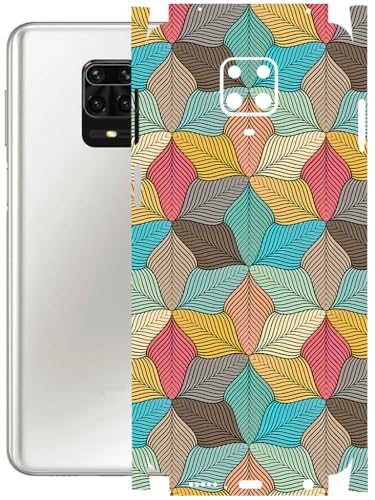 Image of AtOdds - Full Body Back Screen Guard Protector Film - Lamination Wrap Skin Sticker Compatible with REDMI Note 9 PRO MAX | Scratchproof Matte Finish (Autumn)