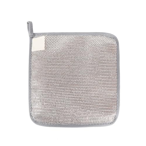 Nouveaux lavettes multi-usages pour nettoyage humide et sec en métal éponge serviettes propres et non rayantes pour la cuisine à la maison, (10 pièces)