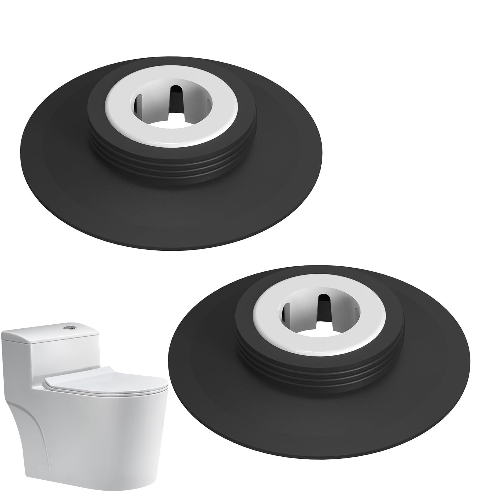 2 Pack Flush Valve Seal for Ideal Standard Upgraded Silicone Material Specific fit for SV01967