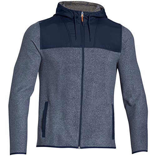 Under Armour Men's ColdGear Infrared Fleece Zip Hoodie, Academy /Academy, Medium
