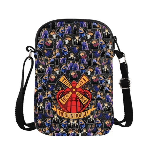 VAMSII Moulin-R Inspired Crossbody Bag Musical Lover Gift
