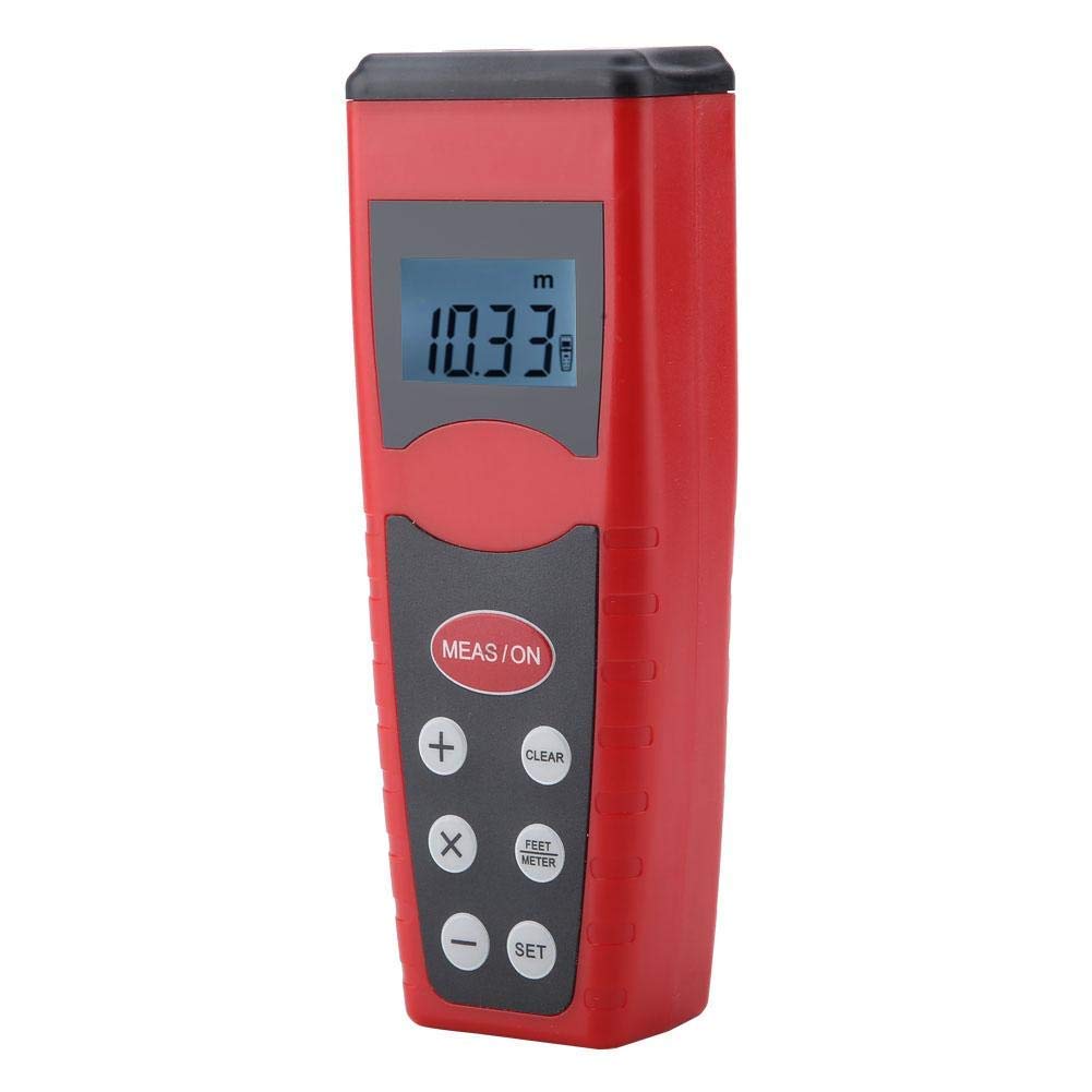 CP3000 Télémètre Ultrasonique Numérique, Compteur de Distance Électronique de Longueur avec Écran LCD