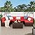 Amopatio Patio Furniture Set 7 Pieces Patio Conversation Set Outdoor Sectional Wicker Rattan Sofa with All-Weather Cover, Patio Furniture with Pillows Fits Porch Garden Backyard Balcony(Red)