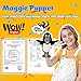 Steve and Maggie Plush Toys, Puppet Set for Children 1 Year and Up, Soft Bird and Character Puppets, Interactive Learning Toy for Dress-Up, Nursery Rhymes, and Bedtime Stories (Maggie Plush Toy)