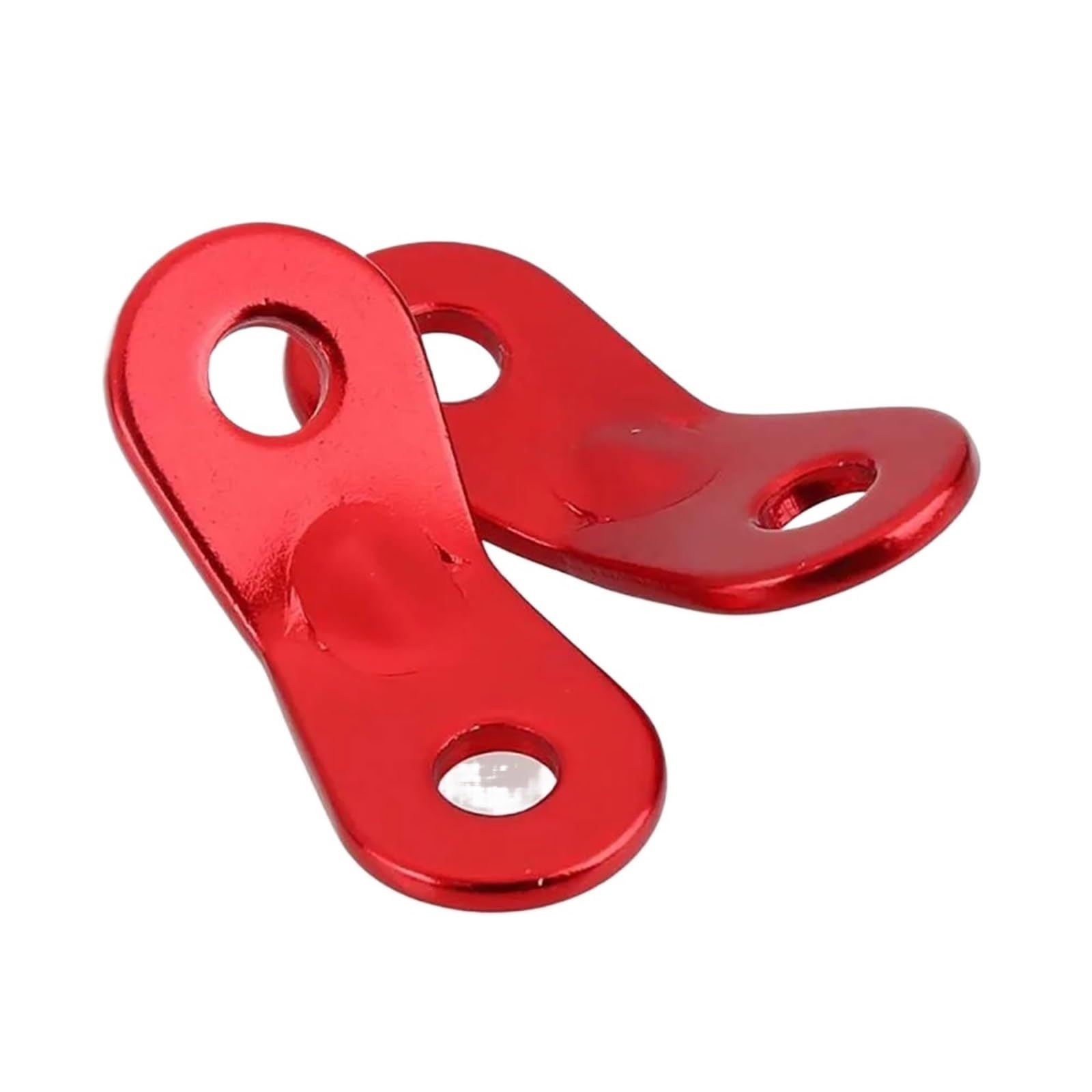 Guyline Tendeur 50 pcs Tente de Camping Attache Corde Boucle Vent Accessoires Serrage Butée pour Camping Randonnée (Argenté)