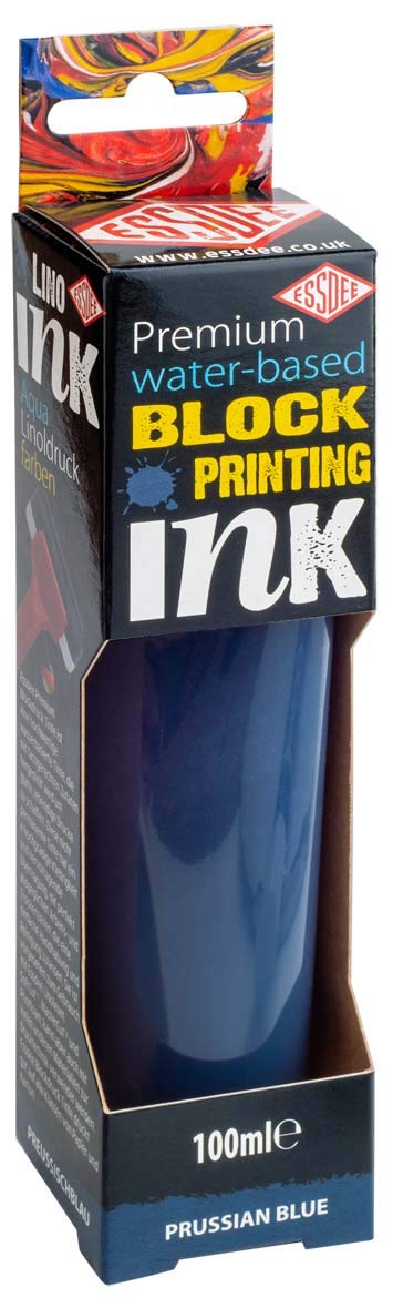 ESSDEEBlock Printing Ink, Prussian Blue, 100ml