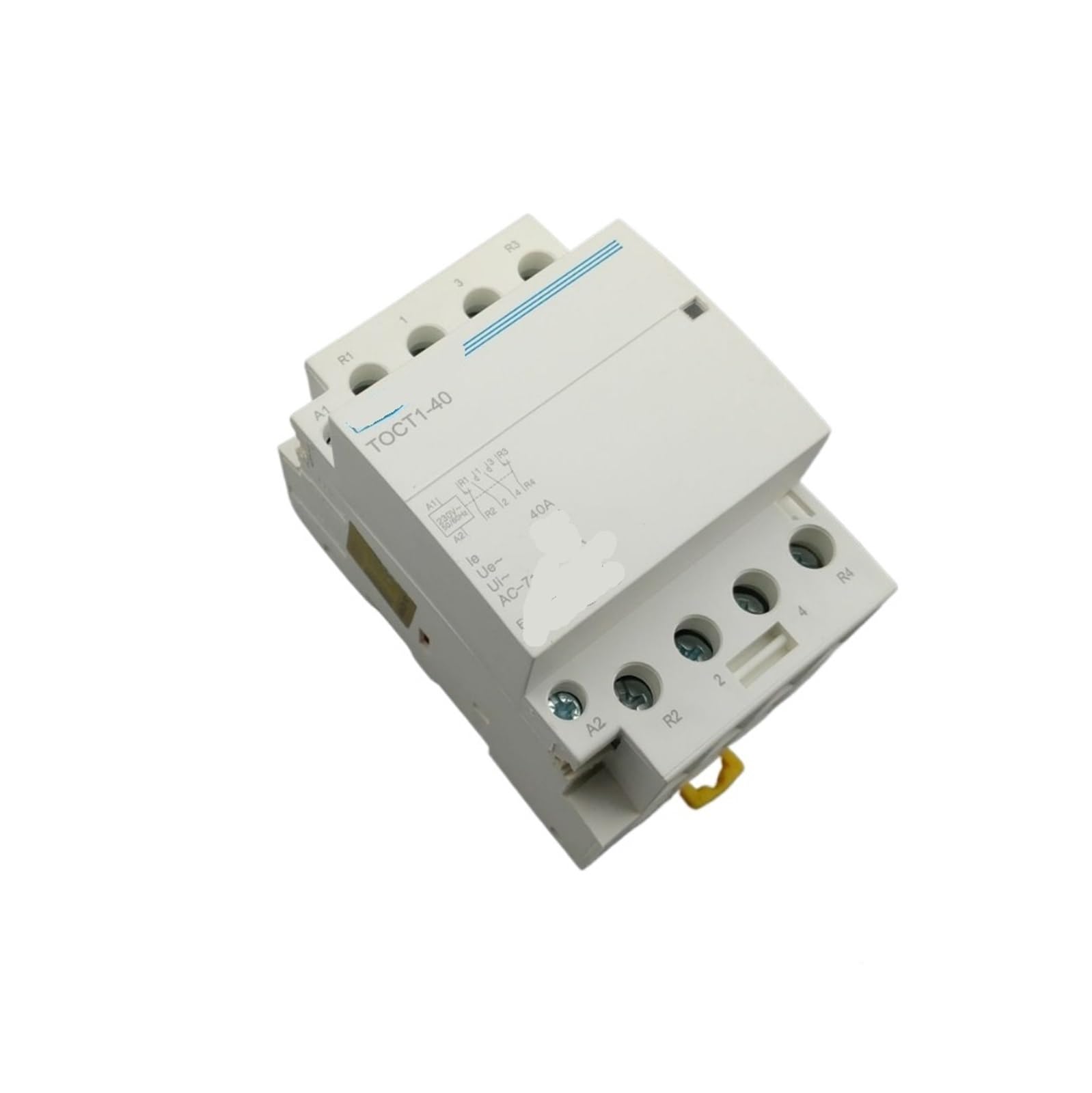 Contacteur modulaire TOCT1 4P 40A 2NC 2NO pour tableau electrique rail DIN 220V 400V