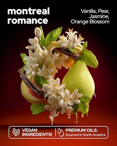 Image of Vilicci Car Air Freshener | Luxurious Auto Perfume | Premium Hanging Air Freshener | Long Lasting Fragrance for Auto and Home | 1 Bottle of Car Scent (1 Count (Pack of 1), Montreal Romance)