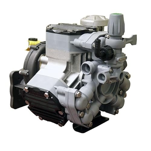 Comet P40GR Medium Pressure Polypropylene Diaphragm Pump with Gearbox and Pressure Regulator
