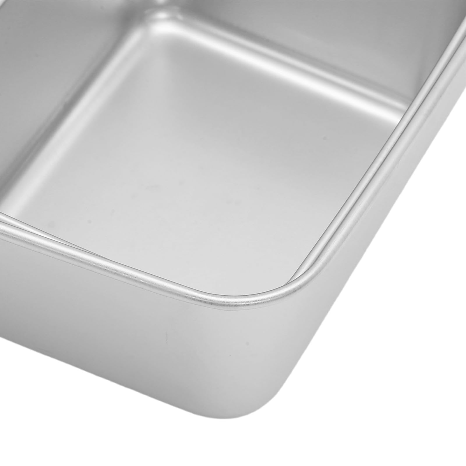 Gewürzbehälter 8 Fächer aus Edelstahl mit Deckel für Küche | Silberne Box, Herausnehmbare Einsätze, für Pfeffer und Getrocknete Früchte