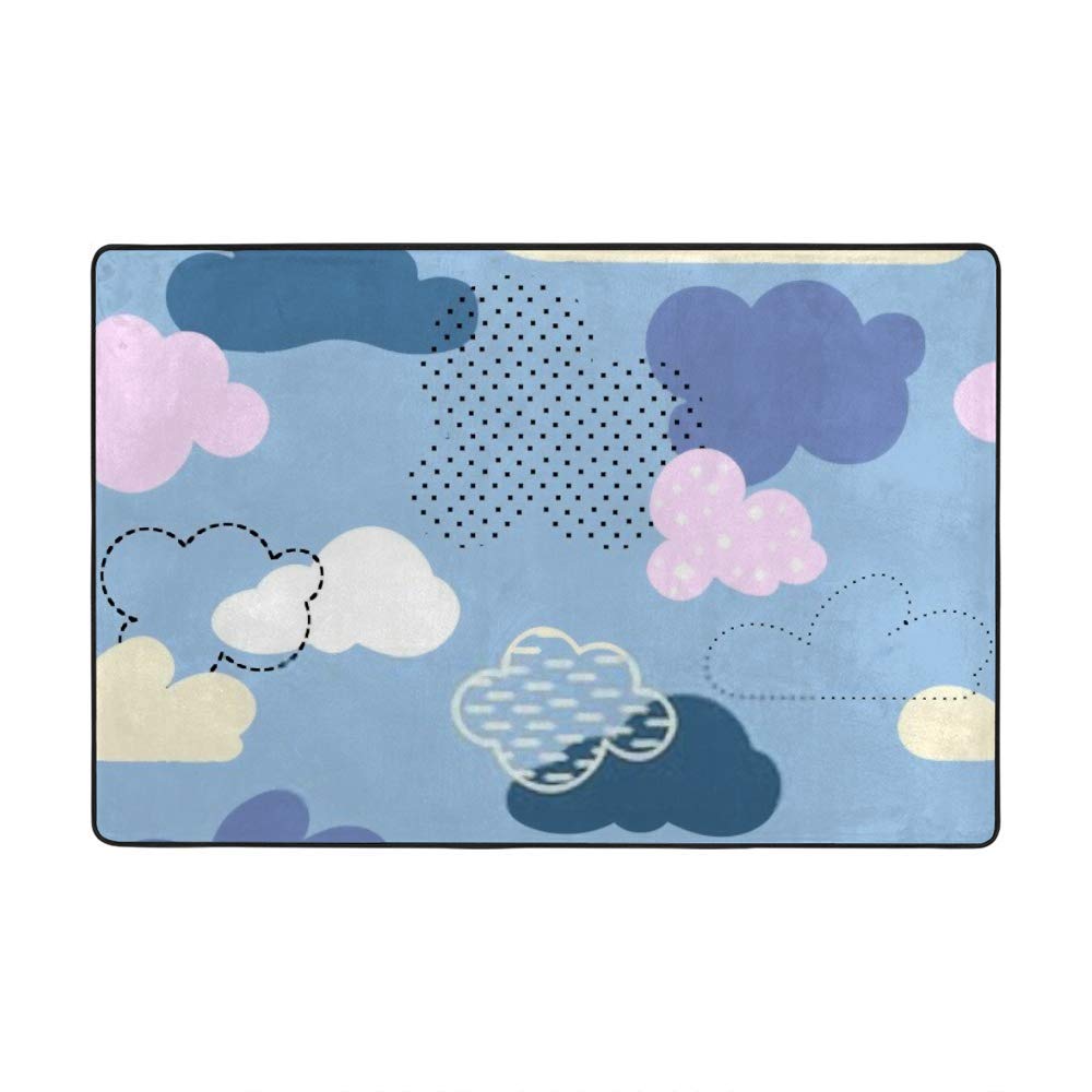 Tapis corail nuage pour chambre enfant et coin lecture cocooning salon
