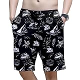 Material der Herren-Badehose: Die Badehose für Herren ist aus Polyester, weich, leicht und atmungsaktiv. Die Eigenschaften der schweißabsorbierenden und schnell trocknenden Eigenschaften halten Sie trocken und bequem.