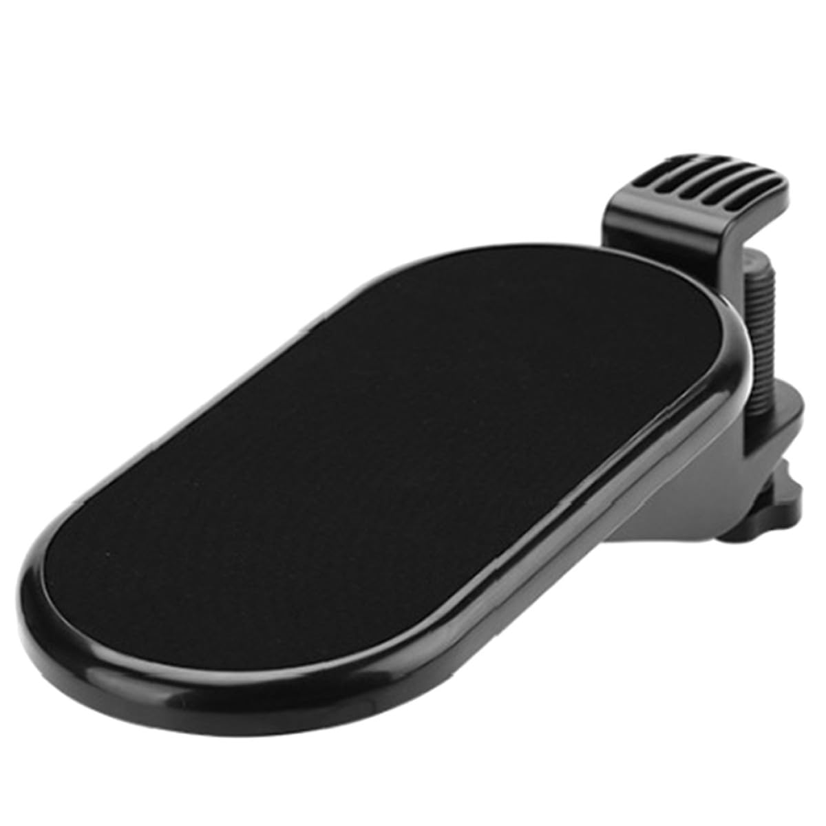 Alipis Rotatable Arm Rest Mouse Pad with Wrist Support, Black Desktop Elbow Rest Extension for Office and Gaming Desk, Adjustable Armrest for Computer Keyboard and Mouse