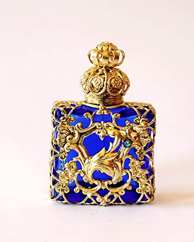 Flacons Parfum de Luxe. Un Savoir Faire Artisanal de Plus de 150 Ans. Huile Essentielle et Parfum. Haute qualité. Magnifique Cadeau Ht 58 mm. Vol 7 ML