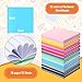 Ireer 24 Pcs 5 x 5 Inch Hardcover Blank Book Bulk Small Sketch Pad to Write Stories Blank Notebooks for Journaling Sketching Writing DIY Crafts Supplies 72 Pages(Mixed Color)