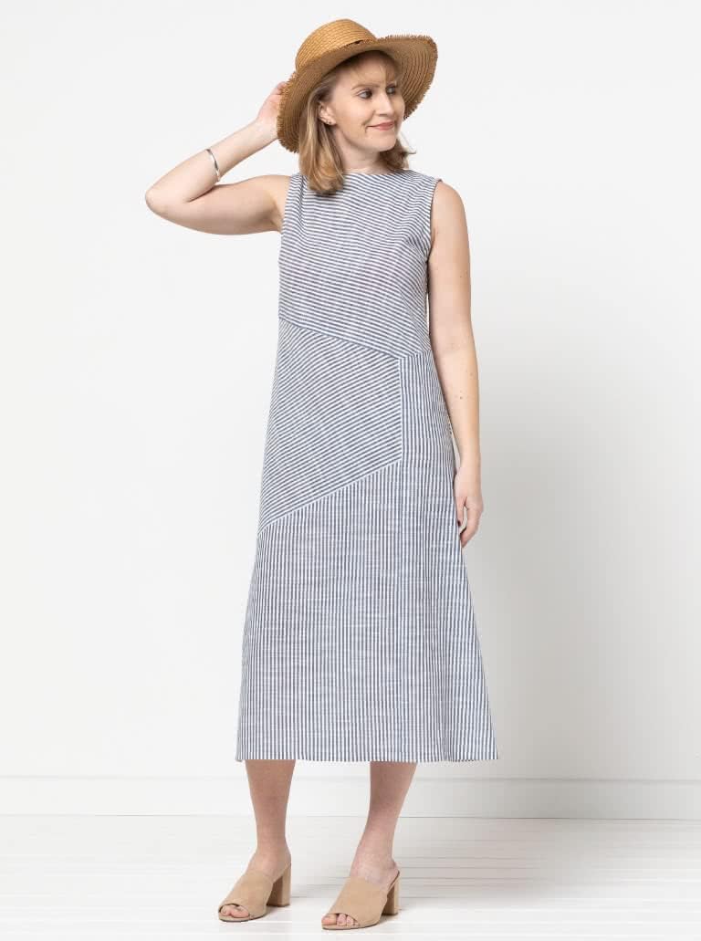 Style Arc Sewing Pattern - Yvette Woven Dress (Sizes 10-22)