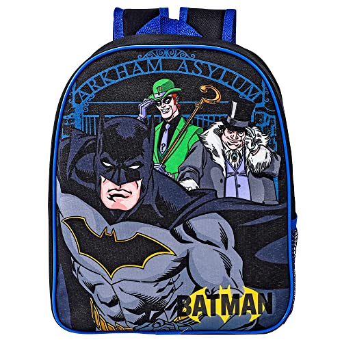 Mochila para niños y niñas, mochila escolar y de viaje para niños, Batman - Joker